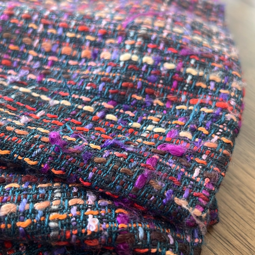 Coldwater Creek Women's Multicolor Tweed Jacket W18 - Picture 10 of 11